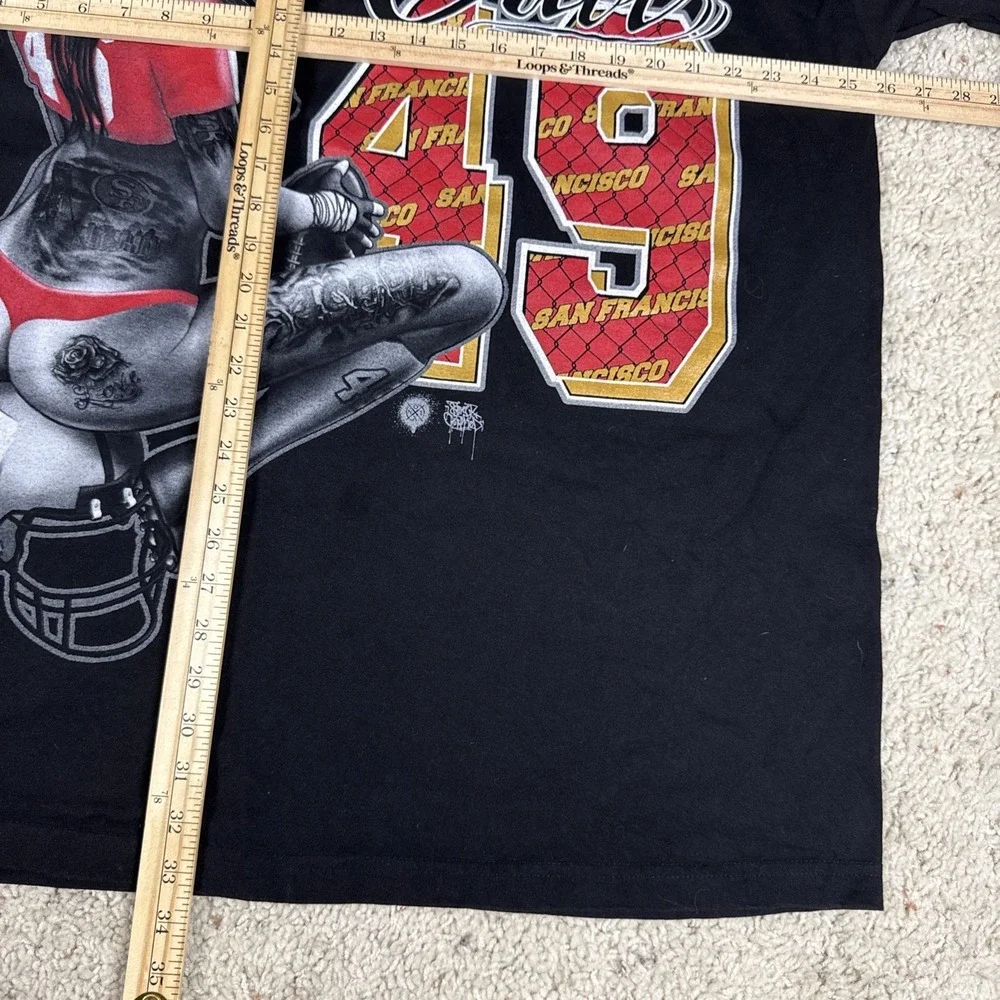 Y2K‎ NOIX San Francisco 49ers Babe Graphic T Shirt 3XL Made USA Street Certified